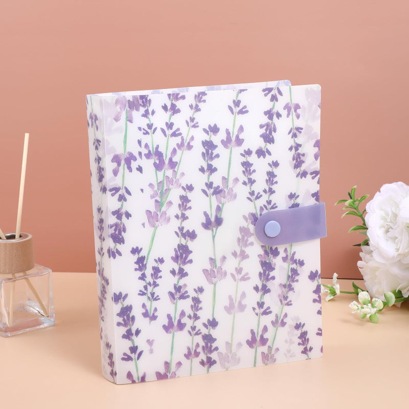 Shimmeroo 144 Slots Nail Sticker Book,Transparent Sticker Storage Book Stickers Album for Collecting Stickers for Display Photo,Collection Books,Card,Nail Art Decals - Image 3